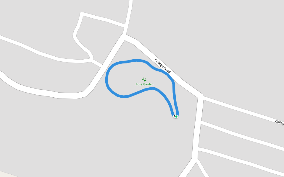 Rose Garden walking route map in Sunam Udham Singh Wala