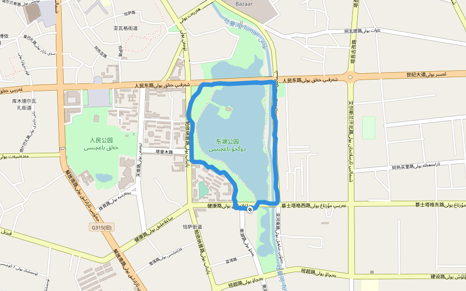 东湖公园دوڭخۇ باغچىسى