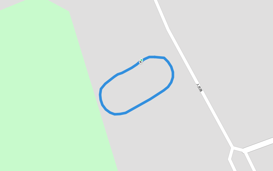 多浪公园 walking route map in A Ke Su Di Qu