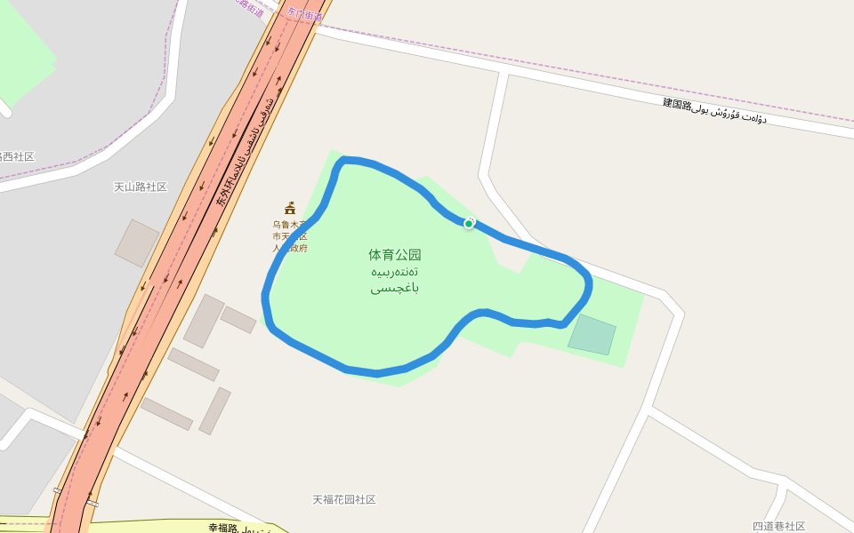 体育公园تەنتەربىيە باغچىسى