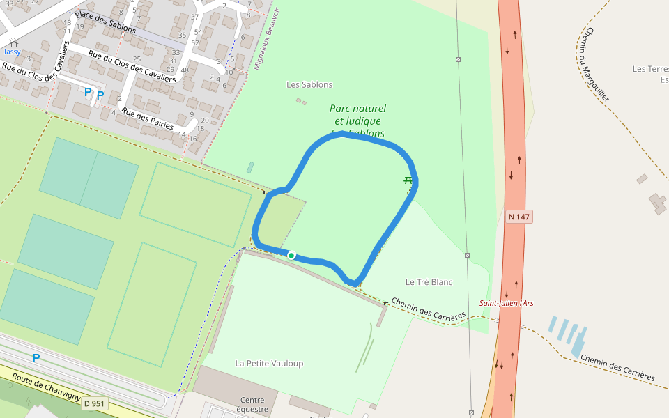 Parc naturel et ludique Les Sablons