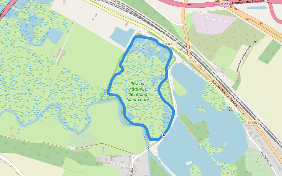 Réserve naturelle de l'étang Saint-Ladre