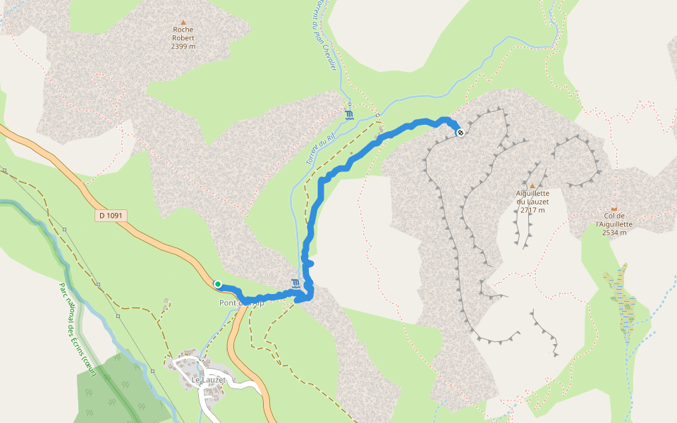 Petite randonnée du Lauzet