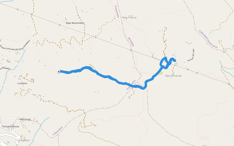 Strada Comunale per Santa Elisabetta