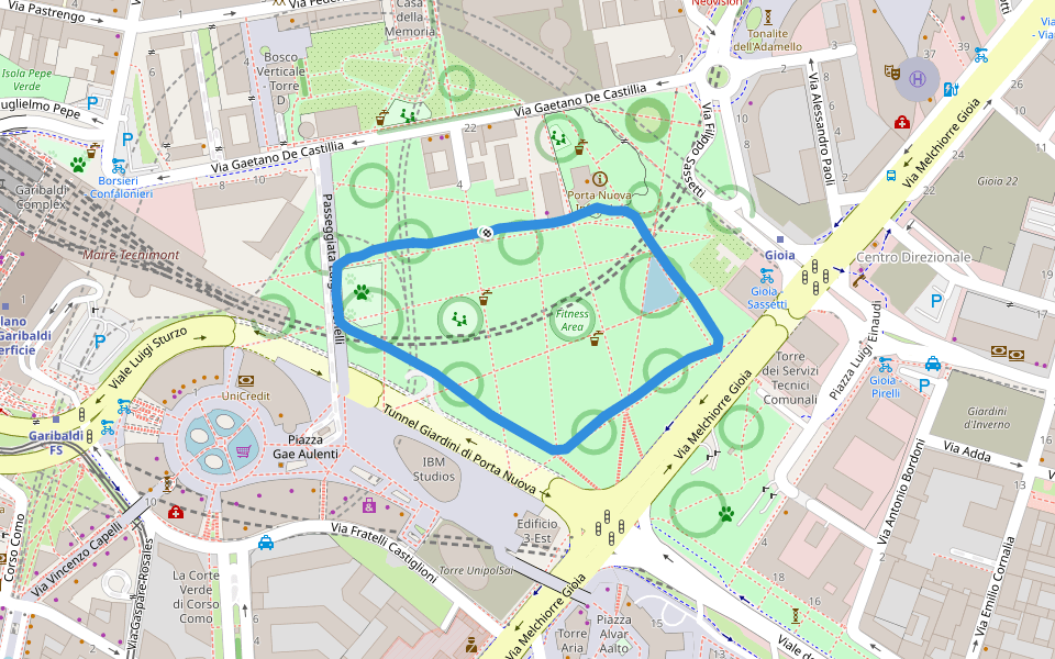 Giardino della Fondazione Catella