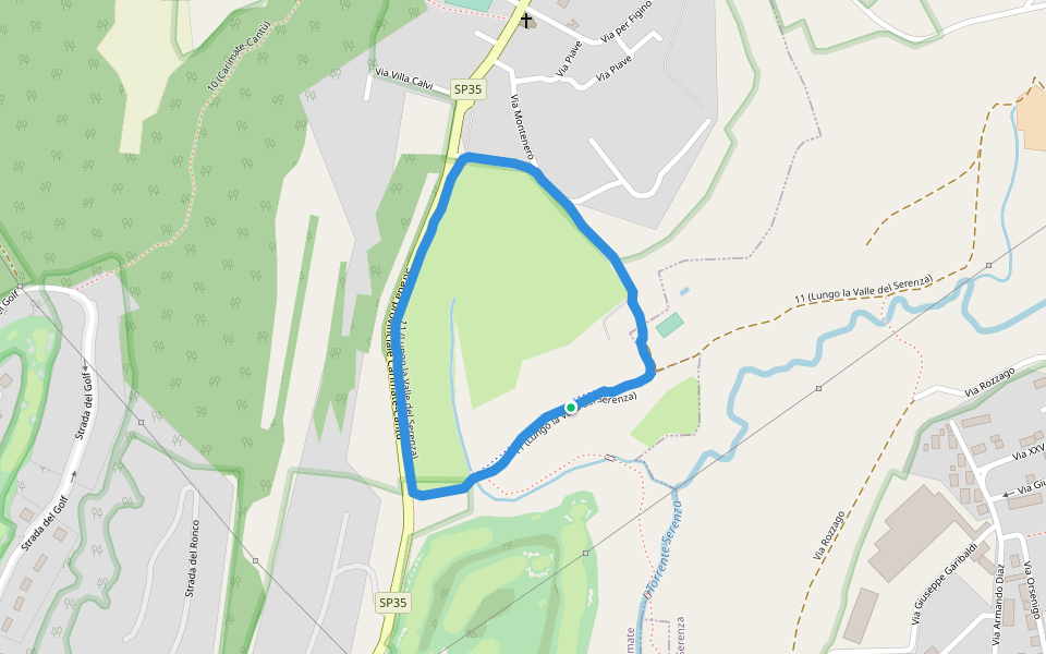 11 (Lungo la Valle del Serenza)