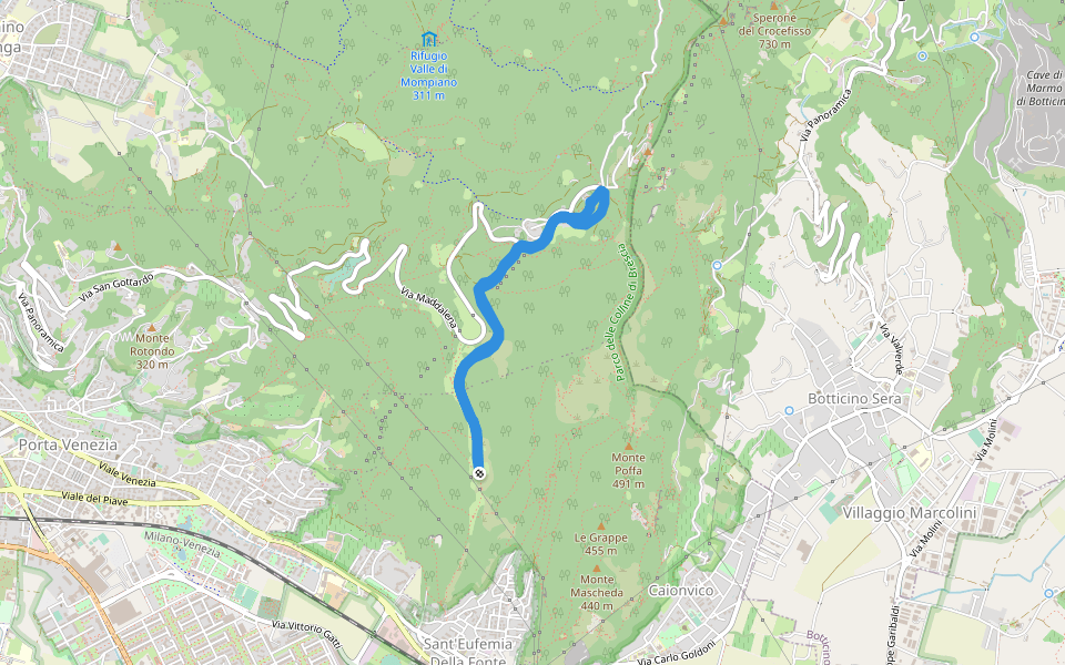 Parco delle Colline di Brescia - Giudici