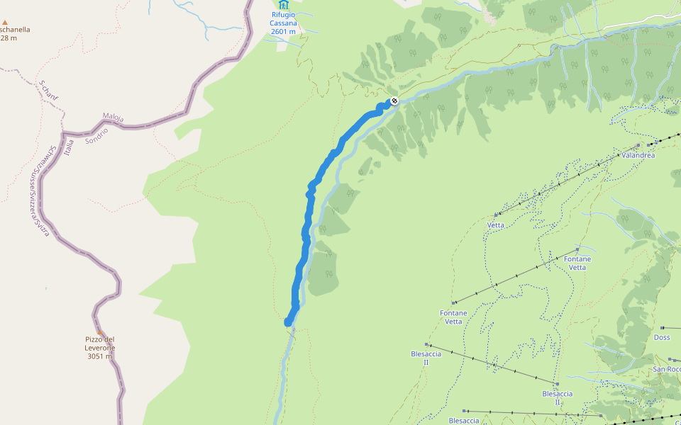 Torrente Valle del Laverone - Val Federia