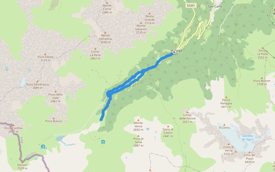Percorso Vegetazionale Val Verva