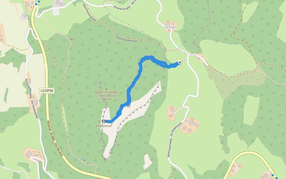 Rotensteinkogel - Pietrarossa