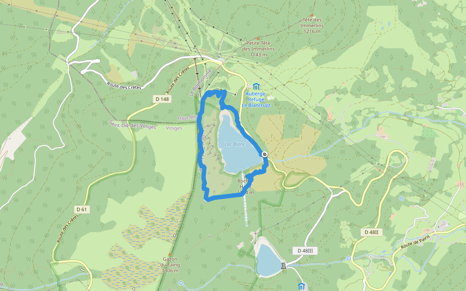 Tour du Lac Blanc Promenade circulaire