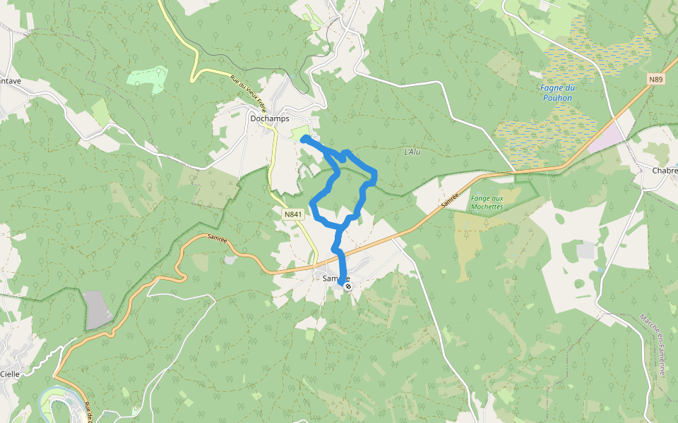 Samree Camping Petite Suisse Hiking Trail La Roche En Ardenne Luxembourg Belgium Pacer