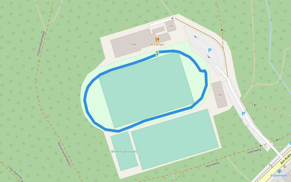 Blindenfußballplatz
