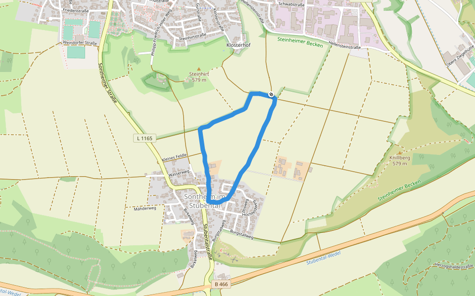 シュタインハイム盆地 散歩道 Steinheim Am Albuch バーデン ヴュルテンベルク州 ドイツ Pacer