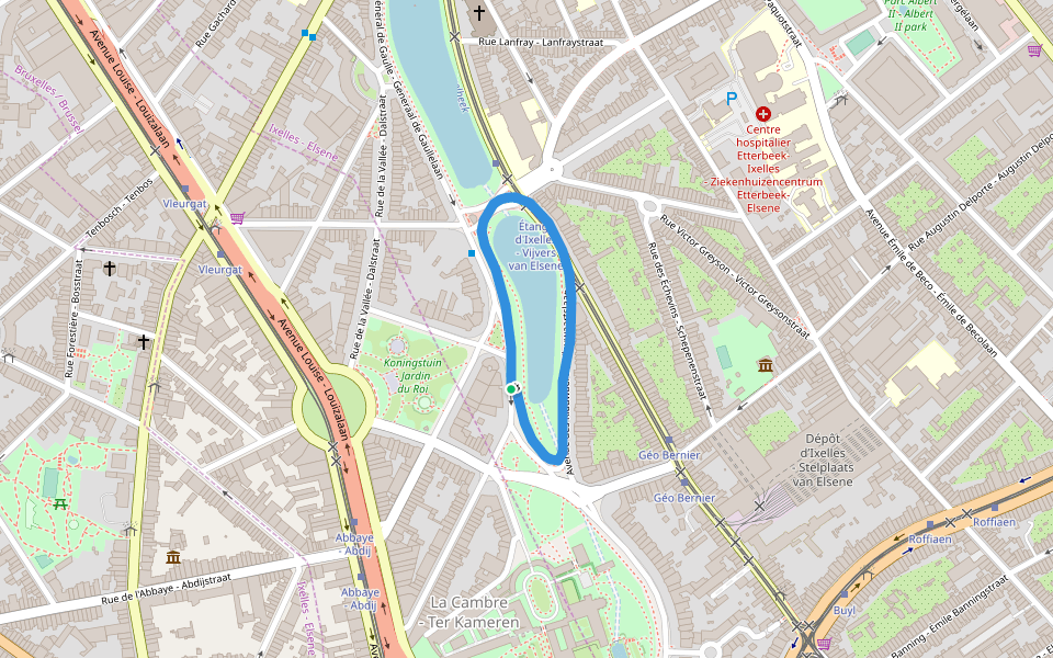 Étangs d'Ixelles - Vijvers van Elsene