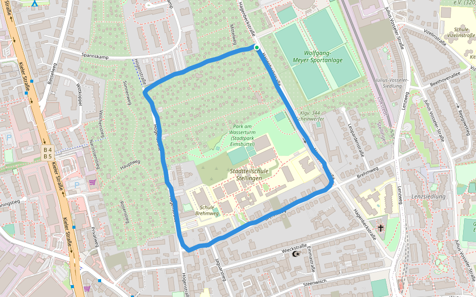 Park am Wasserturm (Stadtpark Eimsbüttel)