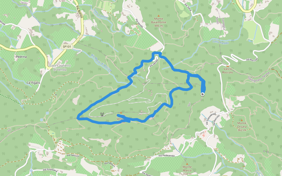 Monte Venda - Sentiero G. G. Lorenzoni