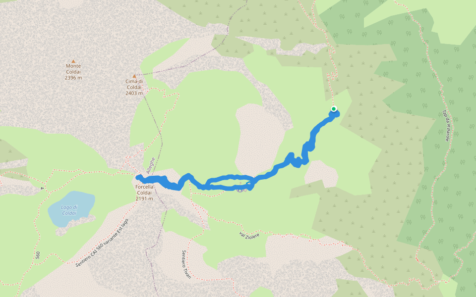 Forcella Coldai - 560