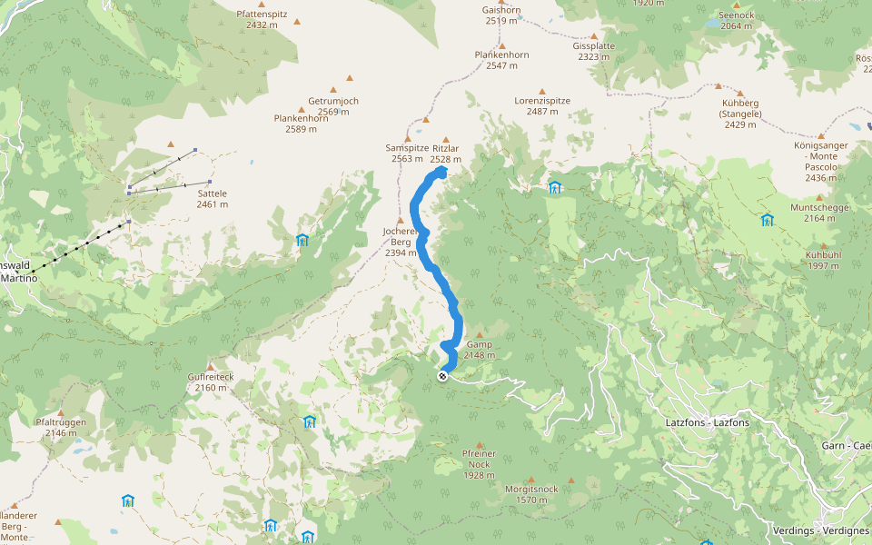 1 Wanderweg - Klausen, Südtirol, Italien | Pacer 1 Wanderweg - Klausen, Südtirol, Italien | Pacer