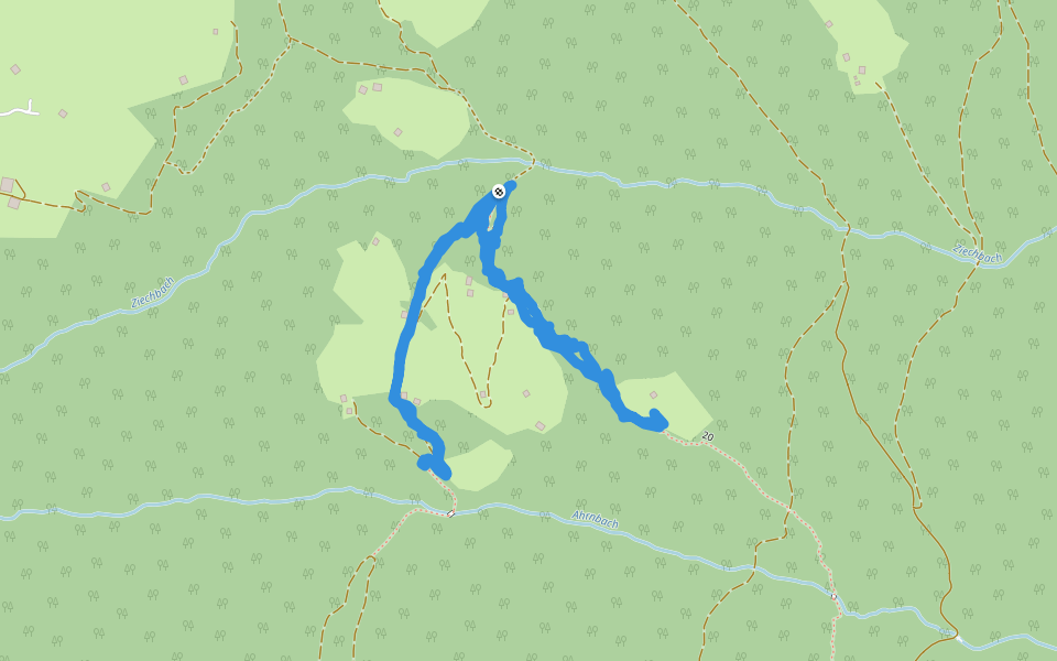 20 walking route map in Stummerberg