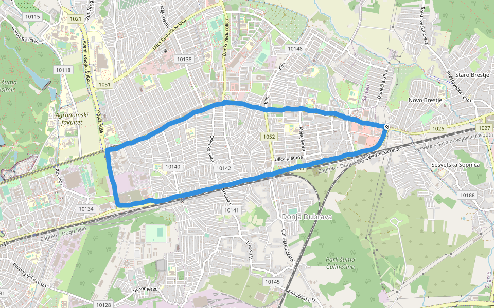 Parkić iznad lidla