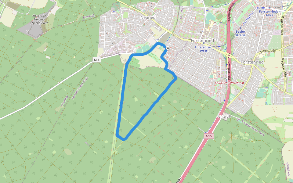 Forstenrieder Park Walking and Running | Pacer