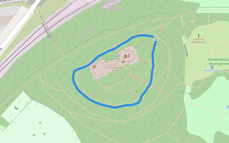 DAV Kletteranlage Humboldtbunker