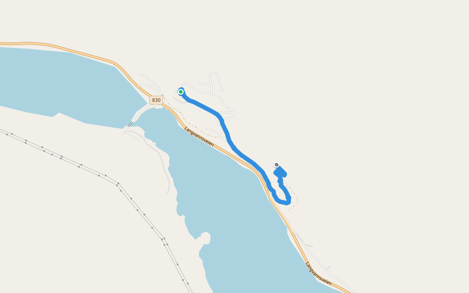 Bursi walking route map in Bursimarka