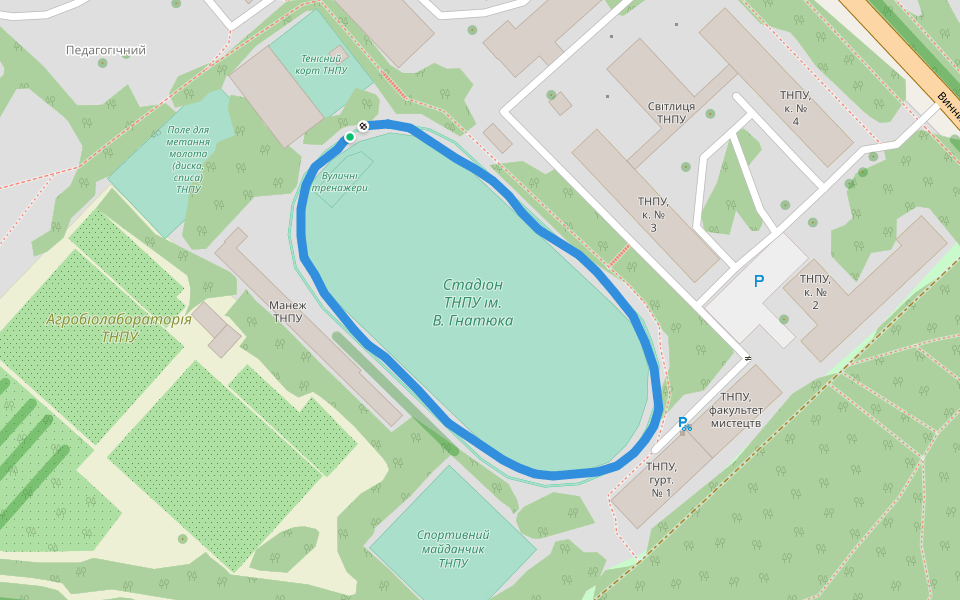 Стадіон ТНПУ ім. В. Гнатюка