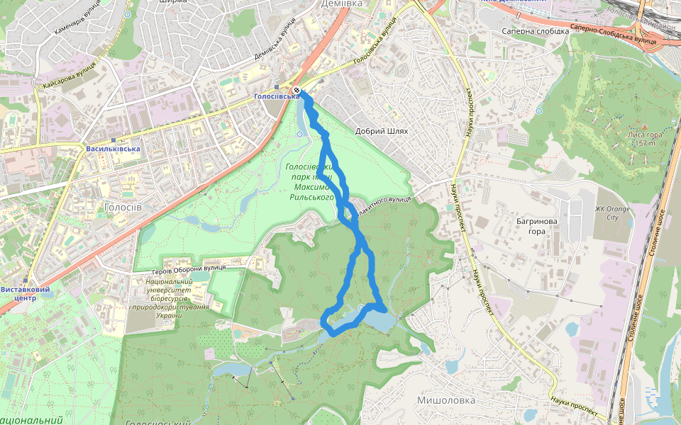 Голосіївський парк імені Максима Рильського