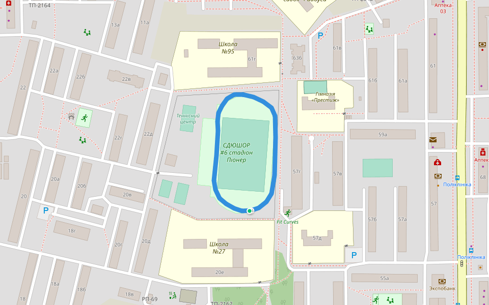 СДЮШОР #6 стадіон Піонер