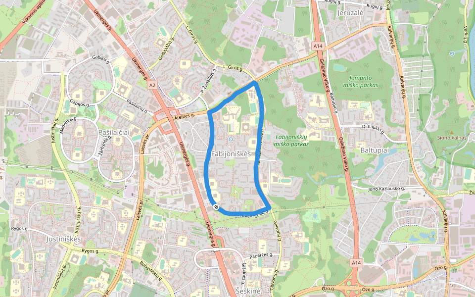 Fabijoniškių miško parkas