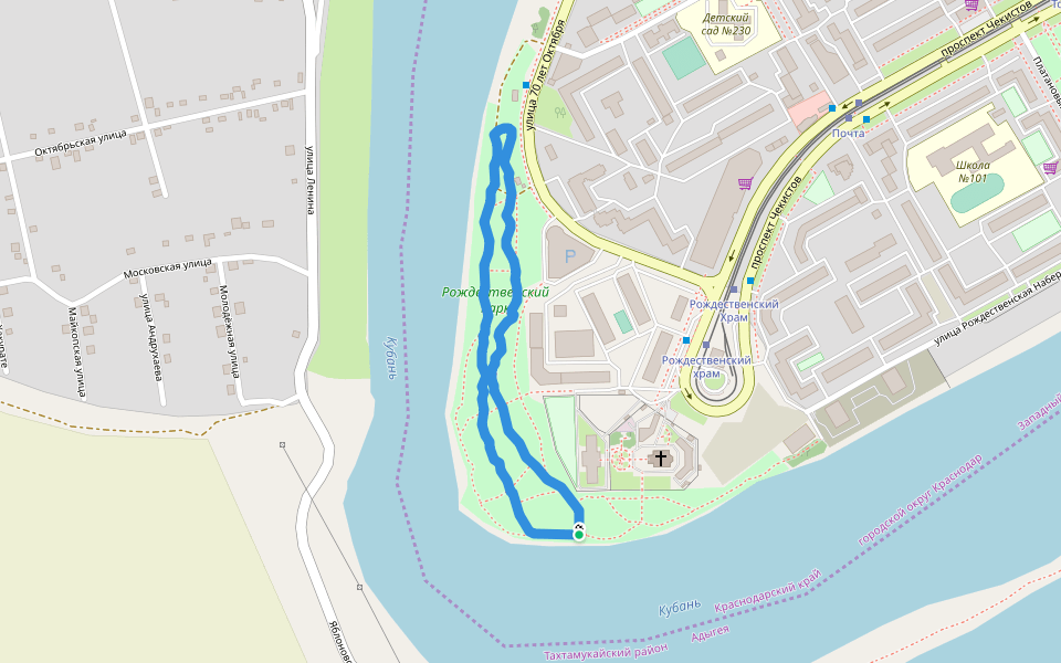 Рождественский парк