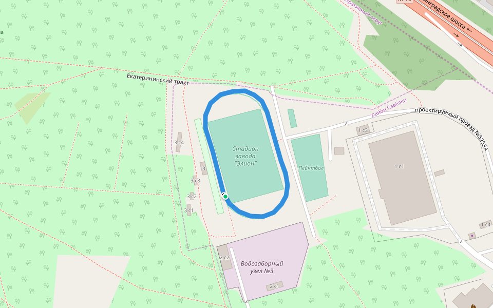 Стадион завода "Элион"