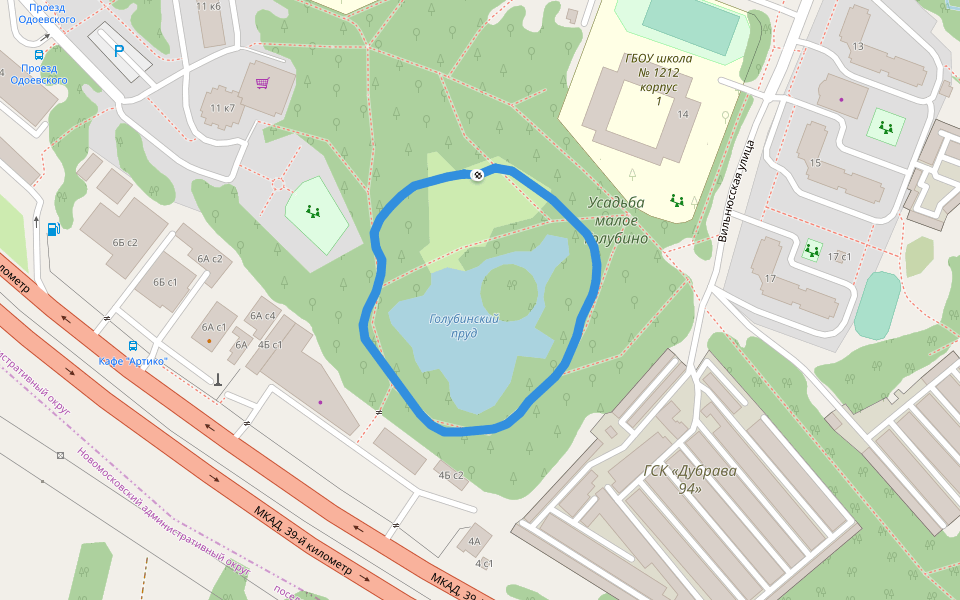 Усадьба малое Голубино