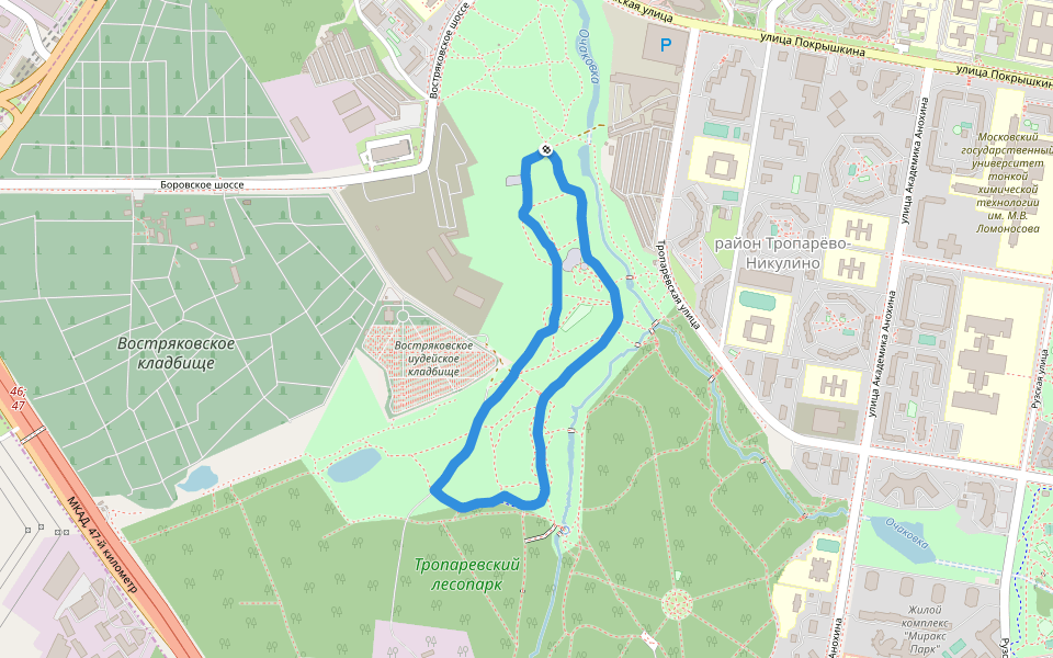 Ландшафтный заказник Тропаревский