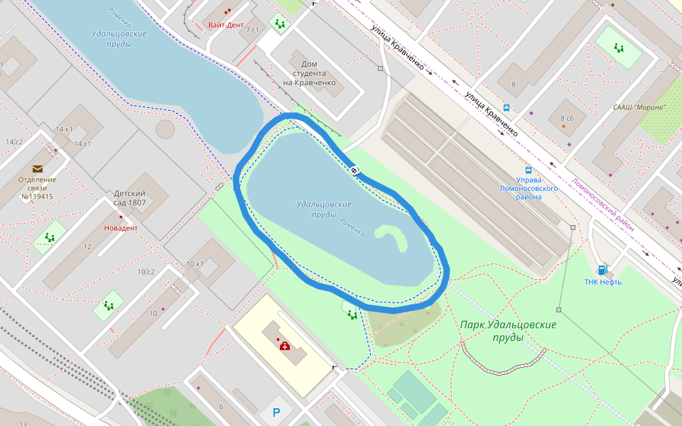 Парк Удальцовские пруды