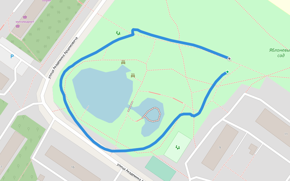 Яблоневый сад