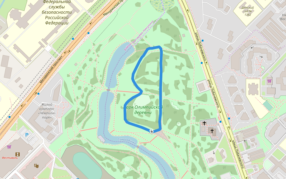 Парк Олимпийской деревни