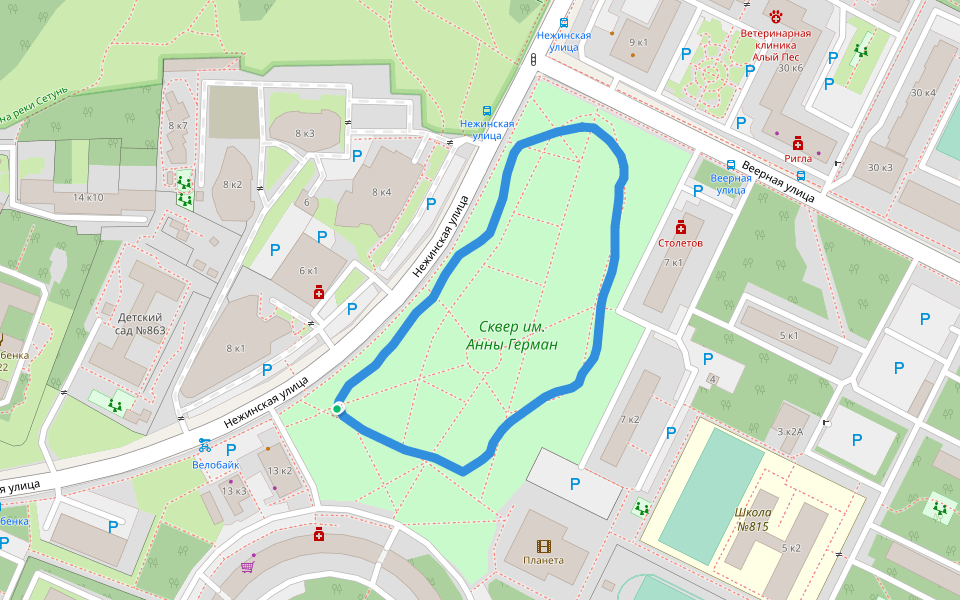 Сквер им. Анны Герман