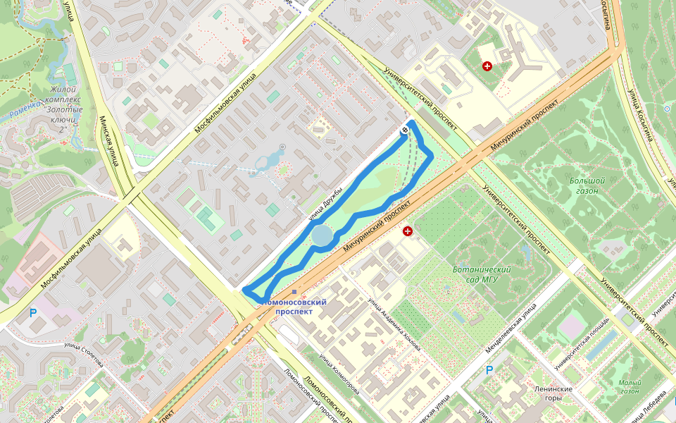 Ботанический сад МГУ