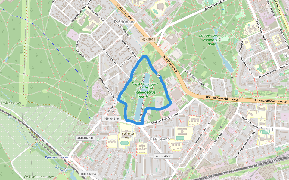 Парк культуры и отдыха "Ивановские пруды"