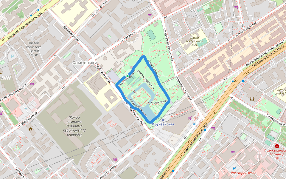 Усадьба Трубецких в Хамовниках