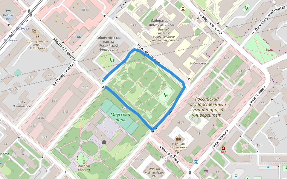 Миусский парк