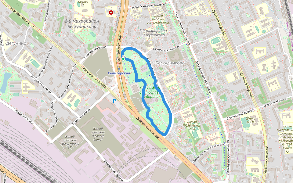 Парк имени Святослава Фёдорова