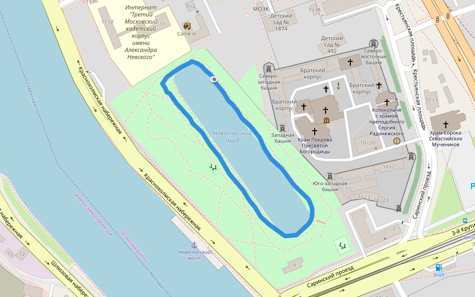 Новоспасский пруд