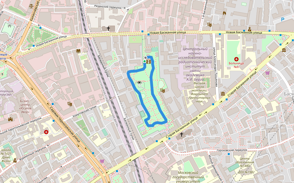 Сад им. Баумана