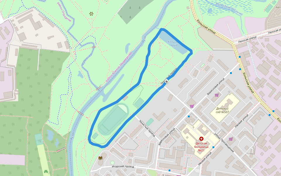 Кольский пруд