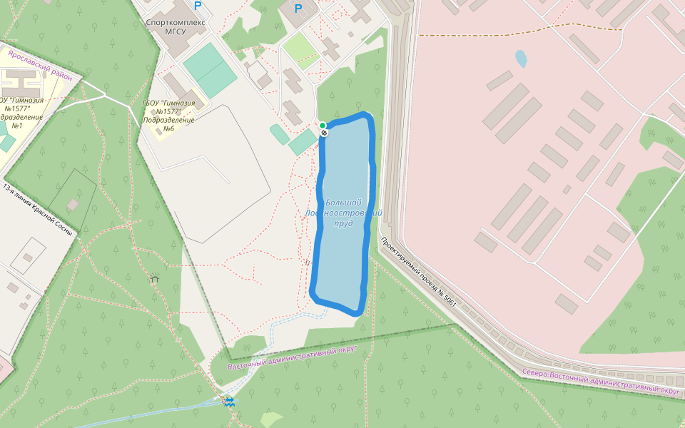 Большой Лосиноостровский пруд