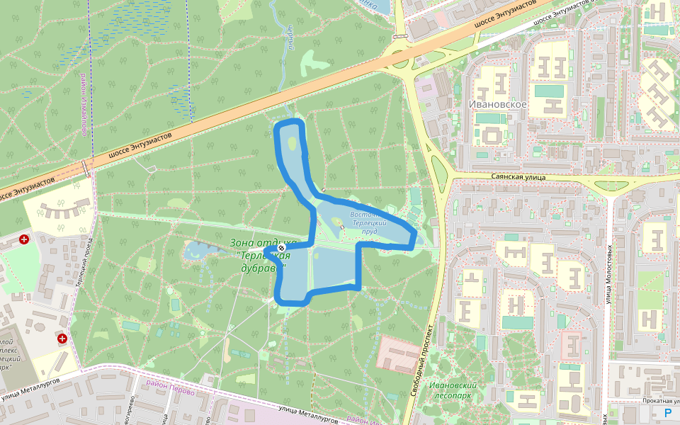 Восточный Терлецкий пруд